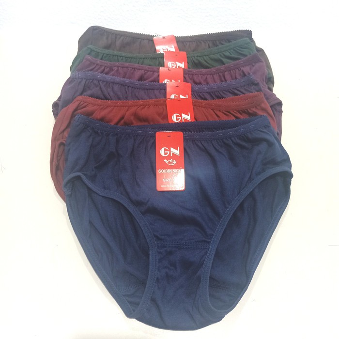 SET 6 Celana Dalam Wanita Maxy - CD GOLDEN NICK - Pakaian Dalam - Underwear Berkualitas M L XL XXL