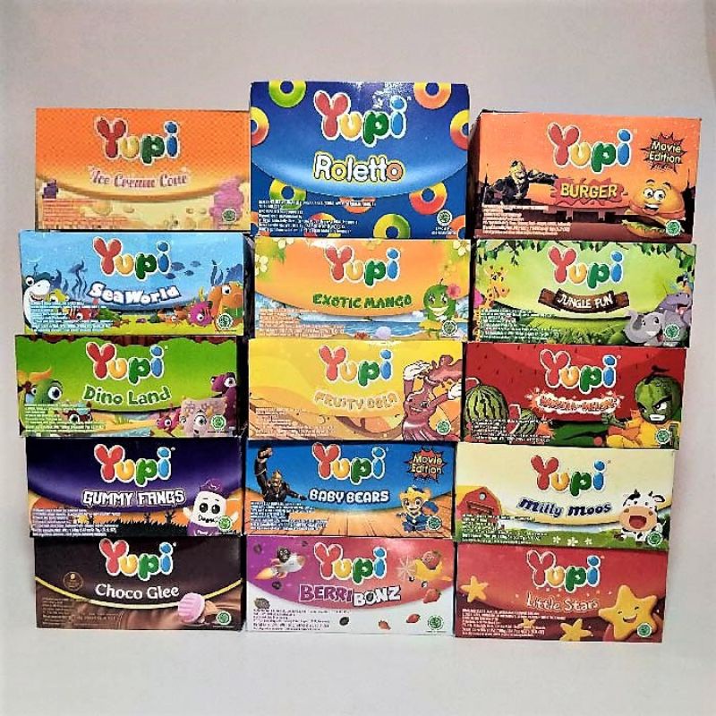 Permen Yupi 24 x 8gr