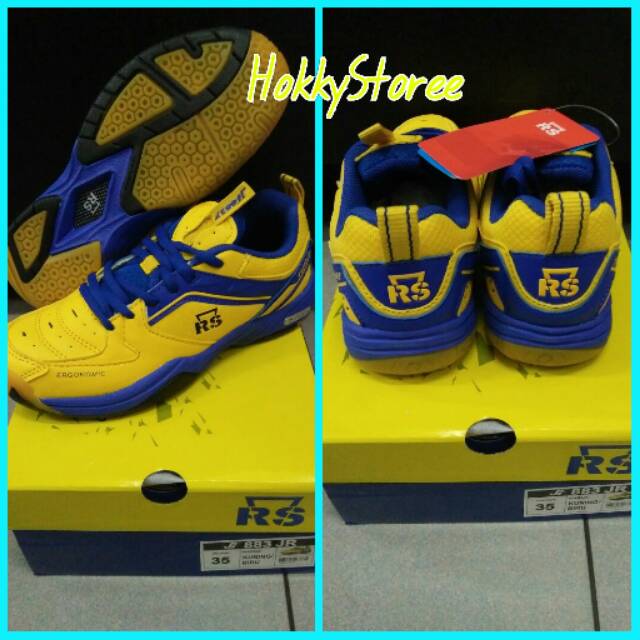 Sepatu Badminton RS JF 883 Junior Original