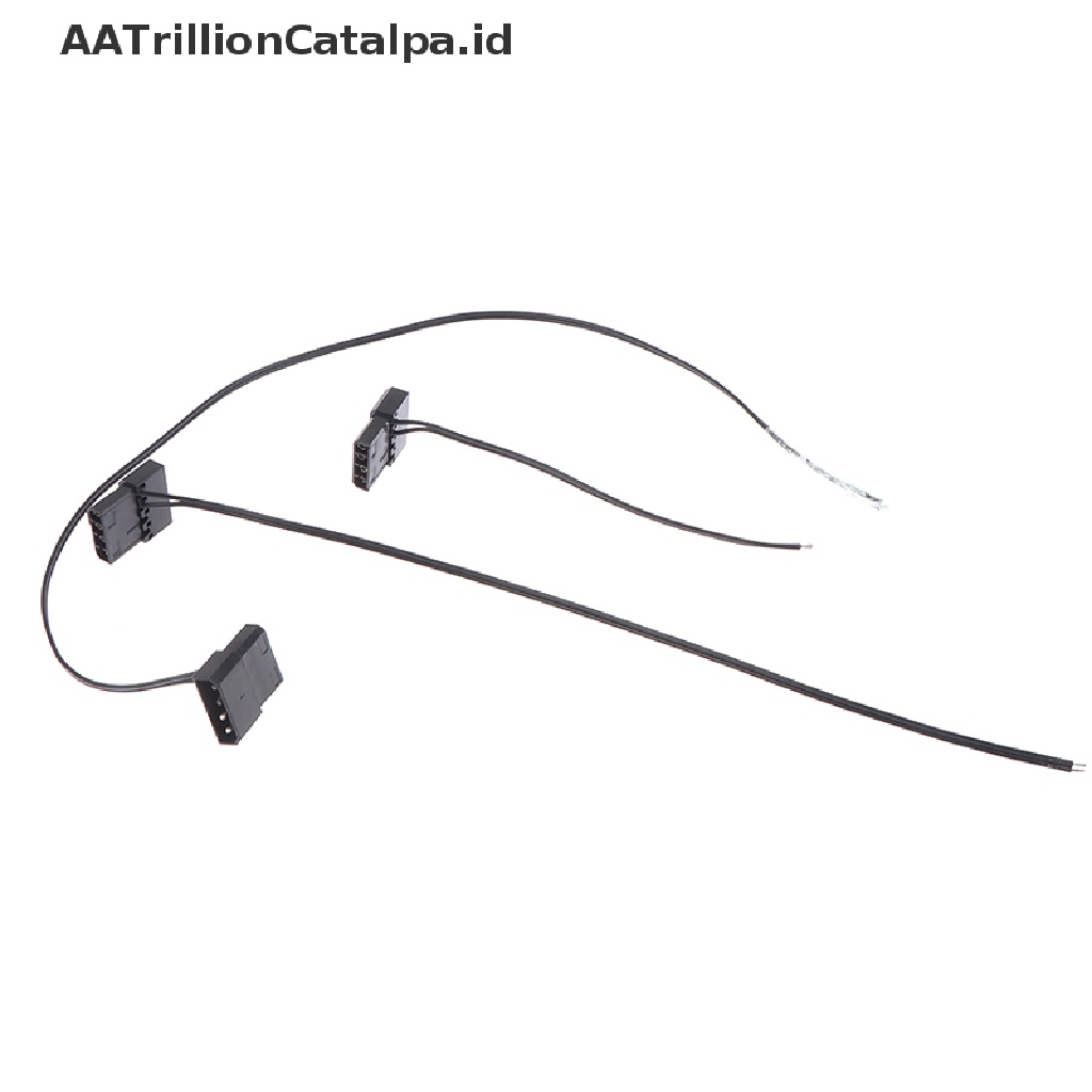 Aatrillioncatalpa 1PC 5V 4 Lubang 4-pin D-port ide Besar 4Pin male &amp; female Kabel power Konektor