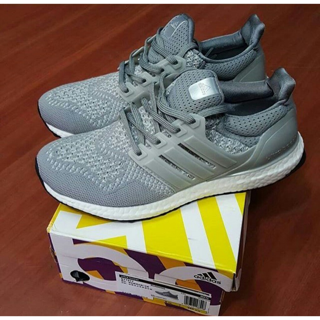 Sepatu Adidas Ultra Boost Grey Premium Quality