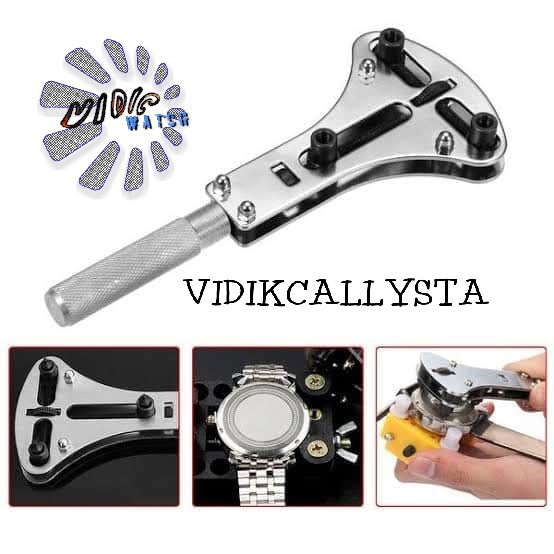 Case Opener Original Ruihua 3 prong Watch Case Pembuka Tutup Jam Alat servis jam tangan Besar