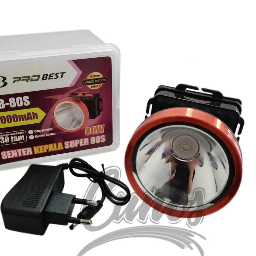 ❊ Senter Kepala 80 Watt Probest PB-80S ☄