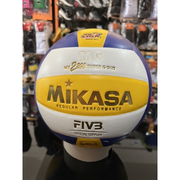 BOLA VOLLY MIKASA MV 2200 SUPER GOLD 100% Original