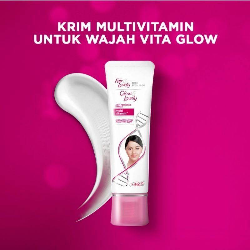 GLOW &amp; LOVELY Multivitamin Day Cream Moisturizer 46g/50g