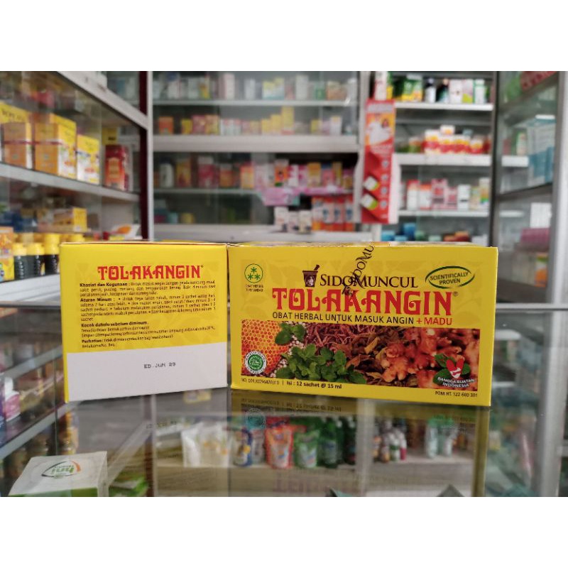 Tolak Angin Cair Plus Madu 1Box @12Sachet - ED 11/2026