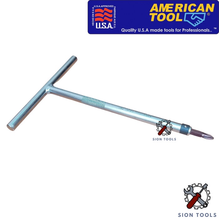 AMERICAN TOOL OBENG T BOLAK-BALIK HEAVY DUTY / 2 WAY T SCREWDRIVER