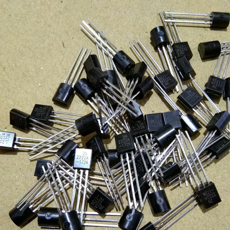 10PCS 2N2222 TO-92 500MA FAST SWITCHING NPN TRANSISTOR