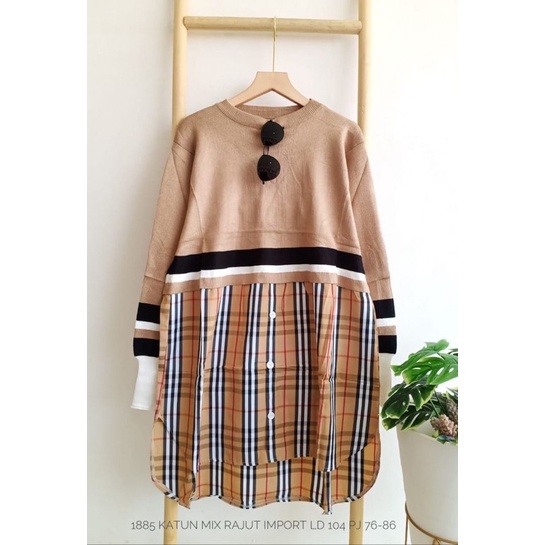 ATASAN TUNIK IMPORT - TUNIK WANITA KATUN IMPORT - TUNIK IMPORT PREMIUM MURAH