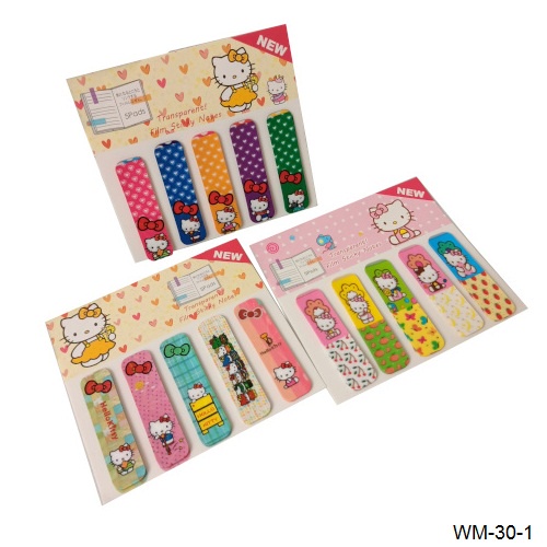 Sticky Note Karakter Lucu Hello Kitty frozen princess LOL unicorn / Penanda Pembatas Buku
