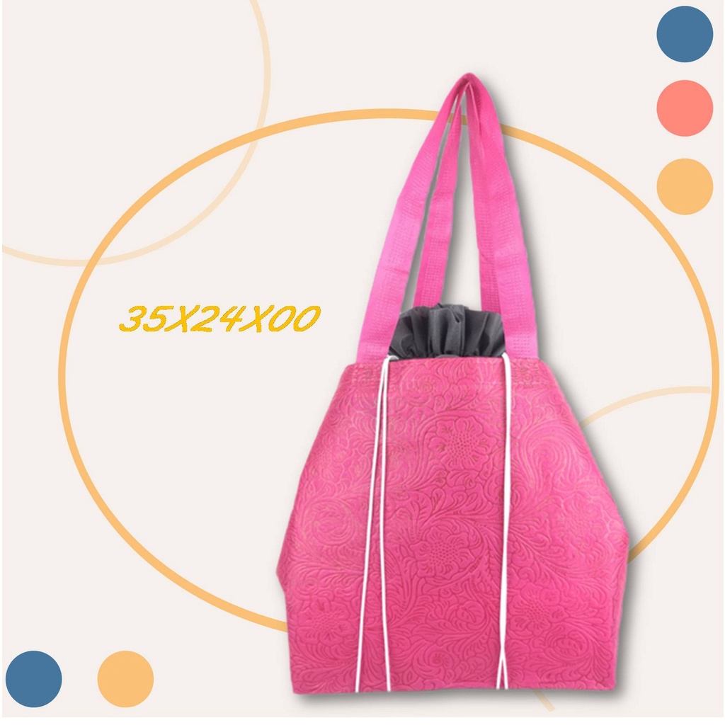 

Goodie Bag Tas Spunbon JAHIT SD 35x24x24 J 075 MG DA TEXTURE