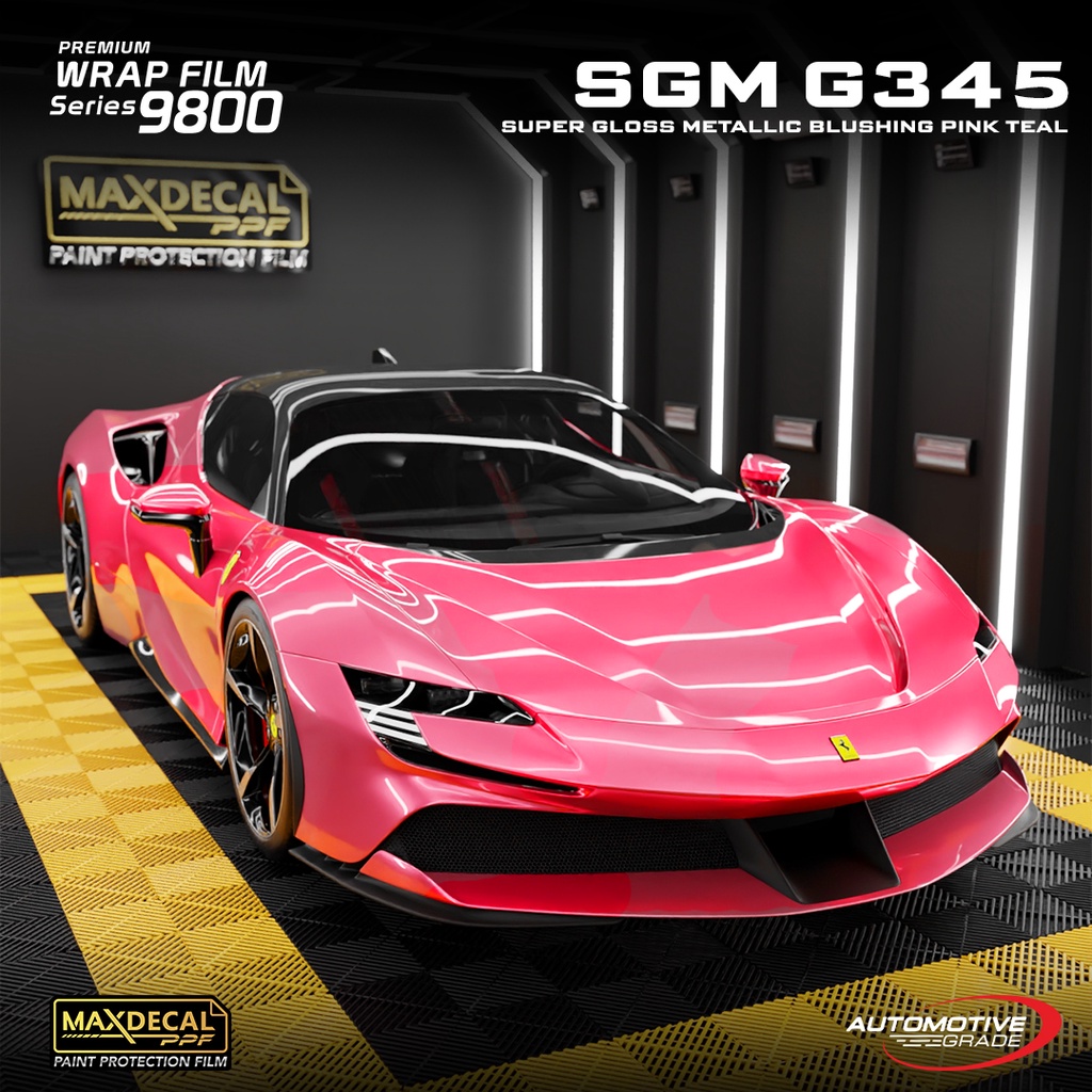Maxdecal Premium Wrap Film 9800 - METALLIC BLUSHING PINK