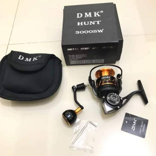 Alat pancing/reel pancing spinning DMK HUNT 3000 SW