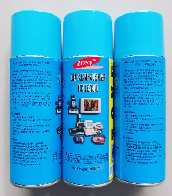 Pembersih Permukaan Alat Elektronik Zone Elektronik Cleaner 400ml