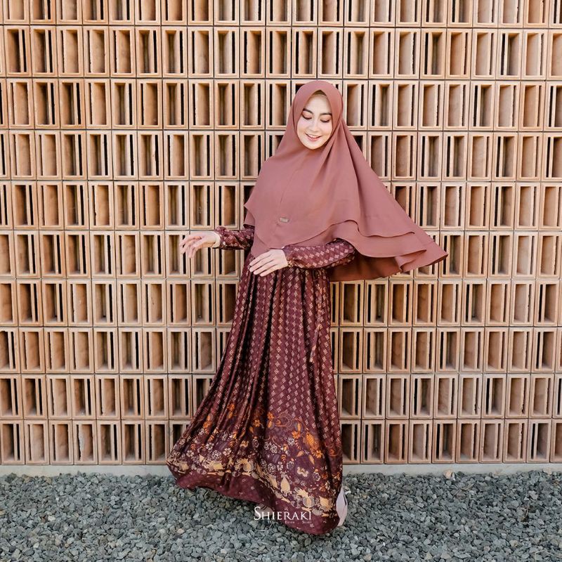 khimar hijab jilbab kerudung krudung syari fashion muslim syar'i ARKANI KHIMAR MOM by shieraki