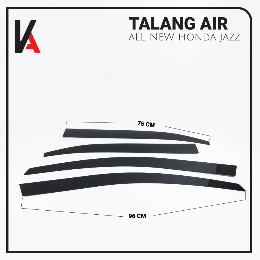 TALANG AIR PINTU MOBIL ALL NEW JAZZ MODEL FLAT RATA HIGH QUALITY SUPER