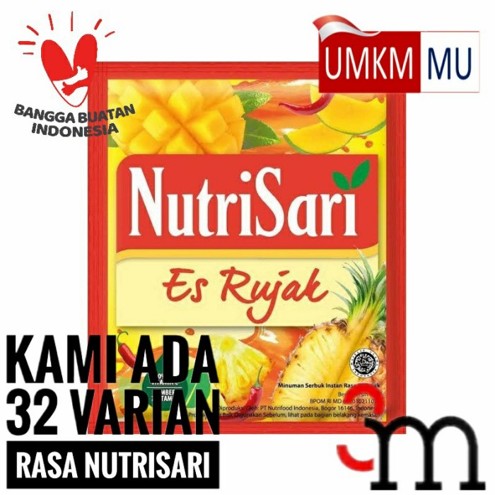 

G02G Nutrisari - Es Rujak (1 Renceng = 10 Sachet) Ds5Gh