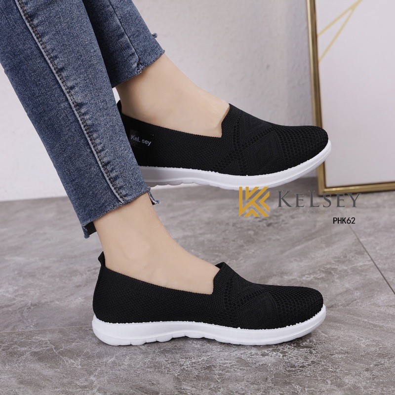 Kelsey Sepatu Slip On Wanita PHK62 Sepatu Flat Shoes Wanita