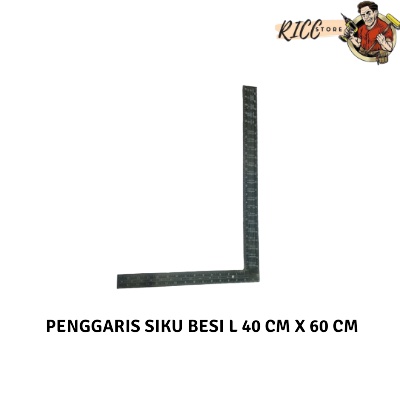 

Penggaris Siku 40x60 Cm - Penggaris Tukang Ukuran Panjang