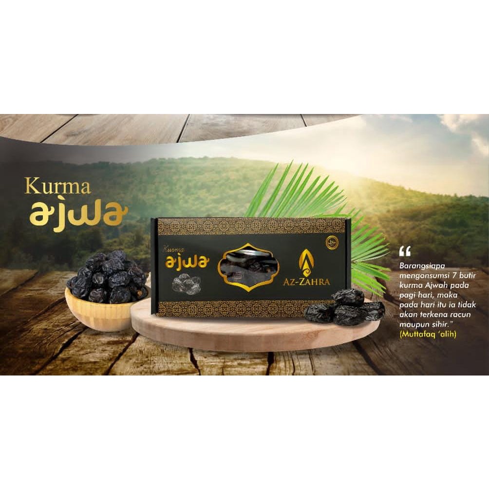 

Kurma Ajwa AzZahra 500gr