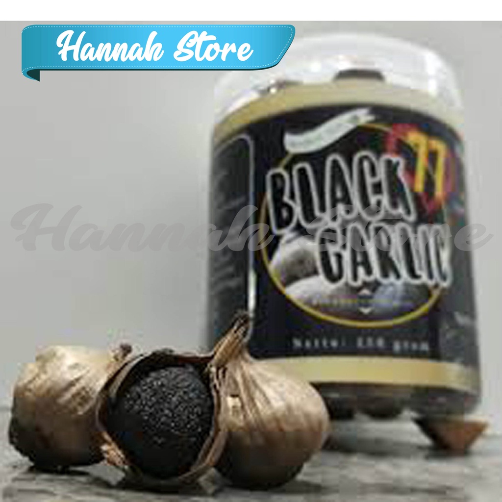 

Bawang Putih Tunggal ASLI PREMIUM 250gr Black Garlic Bawang Putih Hitam Lanang Original 100% tanpa Pengawet