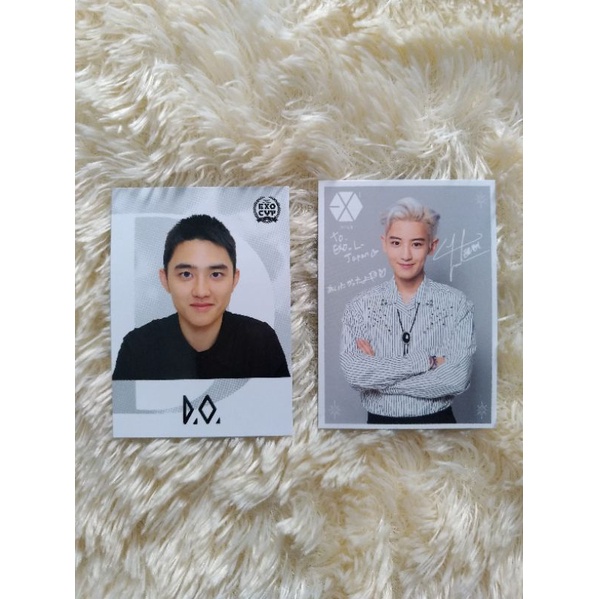EXO CHANYEOL D.O. PHOTOCARD PC JAPAN EXO CUP EXPLORATION