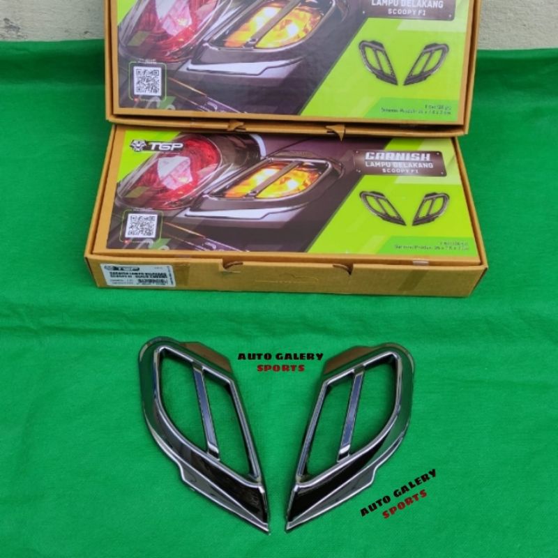 Garnish Lampu Sein Belakang Scoopy FI Esp 2017 2018 2019 2020