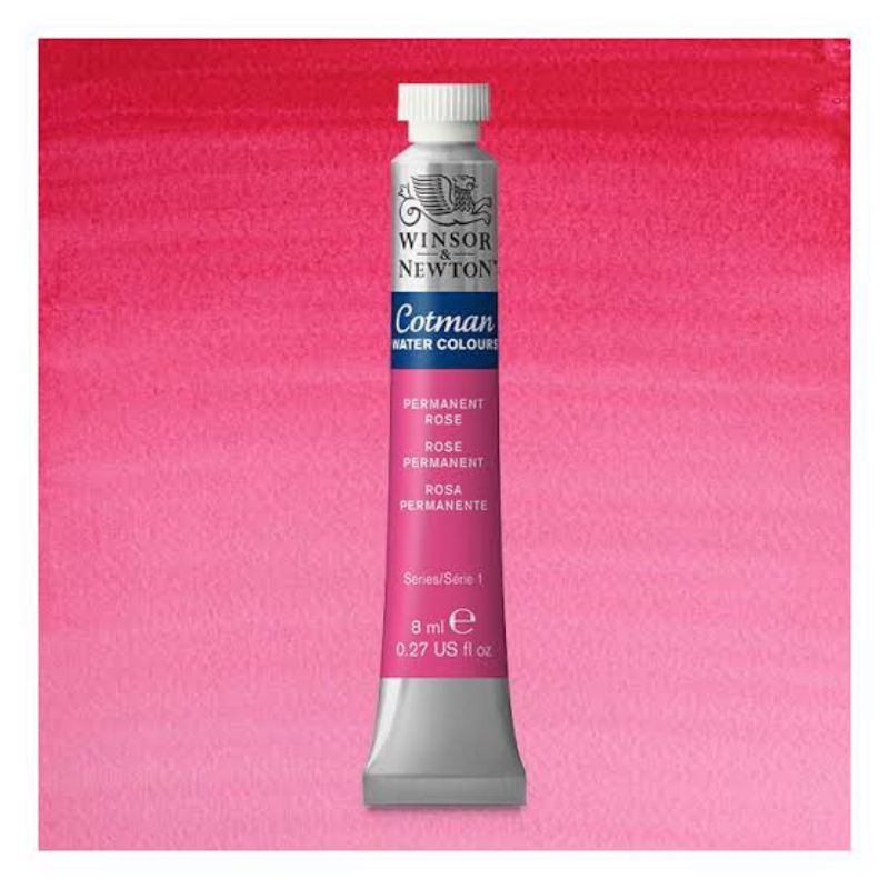 

CAT AIR COTMAN WATER COLOUR TUBE 8 ML PERMANENT ROSE WINSOR & NEWTON