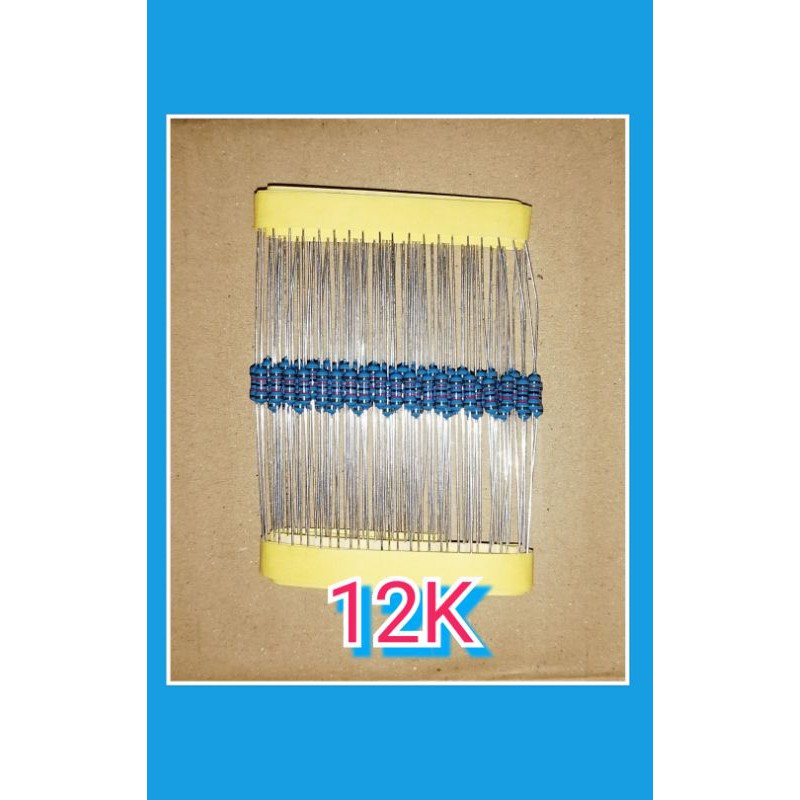 10.pcs.RESISTOR.12K.1/4. WATT.