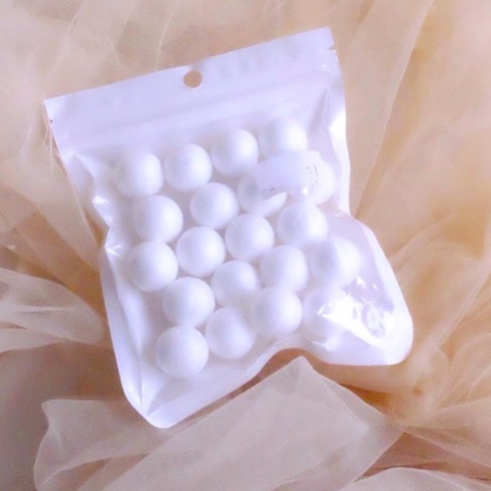 

Senikertas- Styrofoam Ball (20Pcs) - 2Cm -Kertas-Seni.
