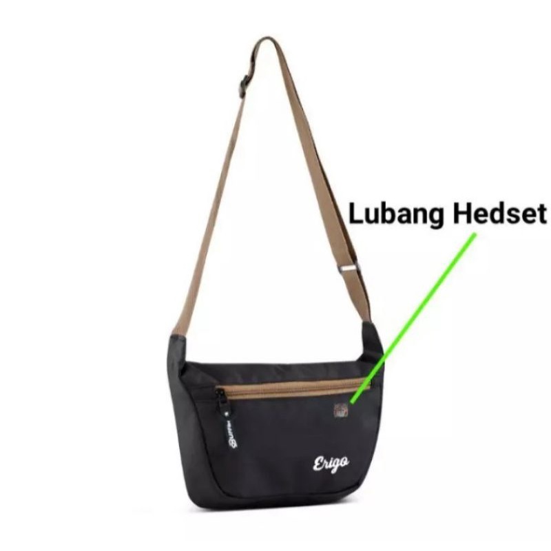 PROMO (GRATIS ONGKIR) TAS SELEMPANG PRIA TAS SELEMPANG TAS PRIA ERIGO TAS PARAHU PRIA ORIGINAL ALL S