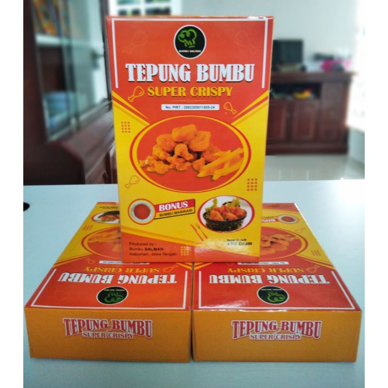 

Tepung Bumbu Super Crispy/Tepung ayam kentucy/tepung ayam serbaguna/KFC