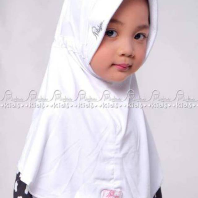Jilbab Anak Serut Jersey BPL Miulan Kids Jilbab Anak Bergo Miulan Kids