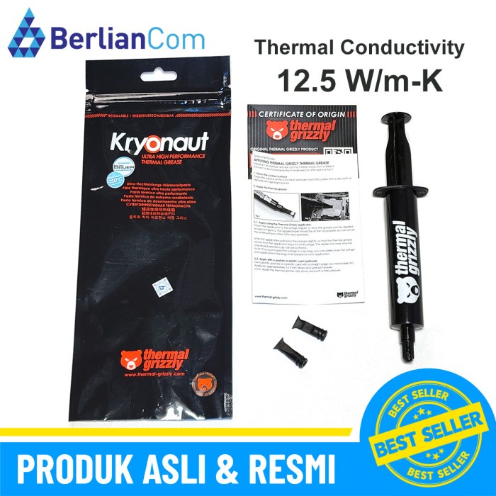 Thermal Grizzly Kryonaut Thermal Paste 37 Gram