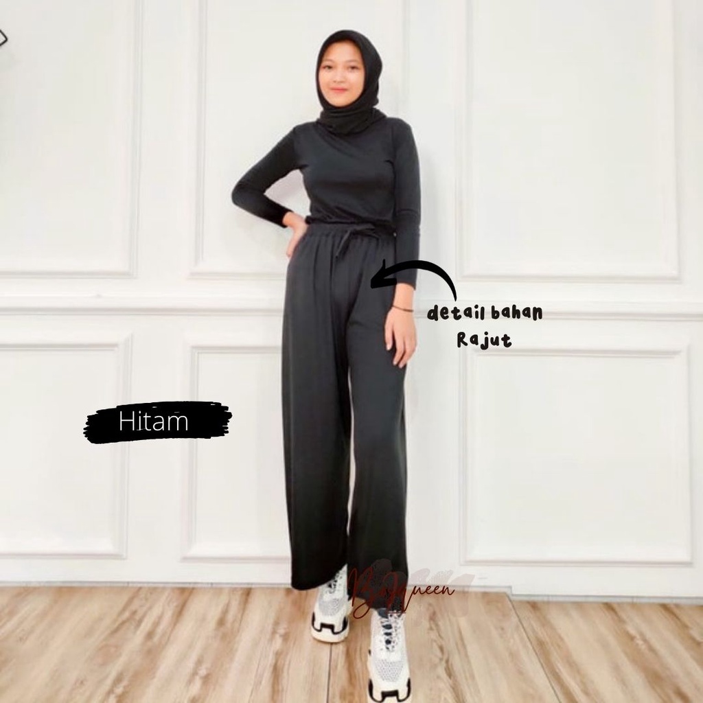 KULOT RAJUT PREMIUM | CELANA RAJUT | KNIT PANTS MURAH