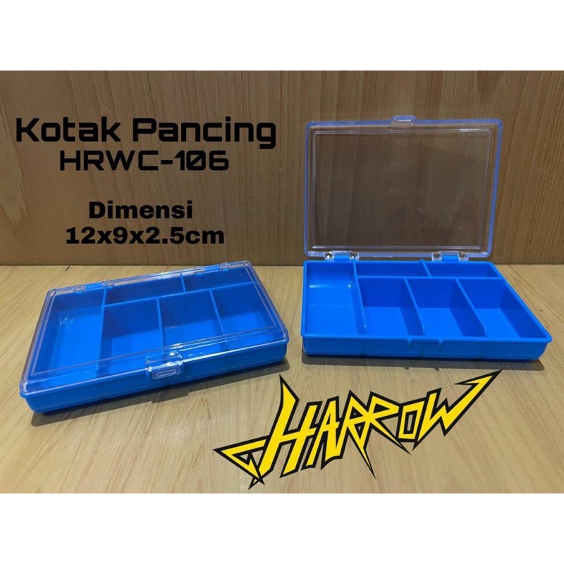 Kotak Pancing Lure Box Harrow Aneka Model-HRWC-106