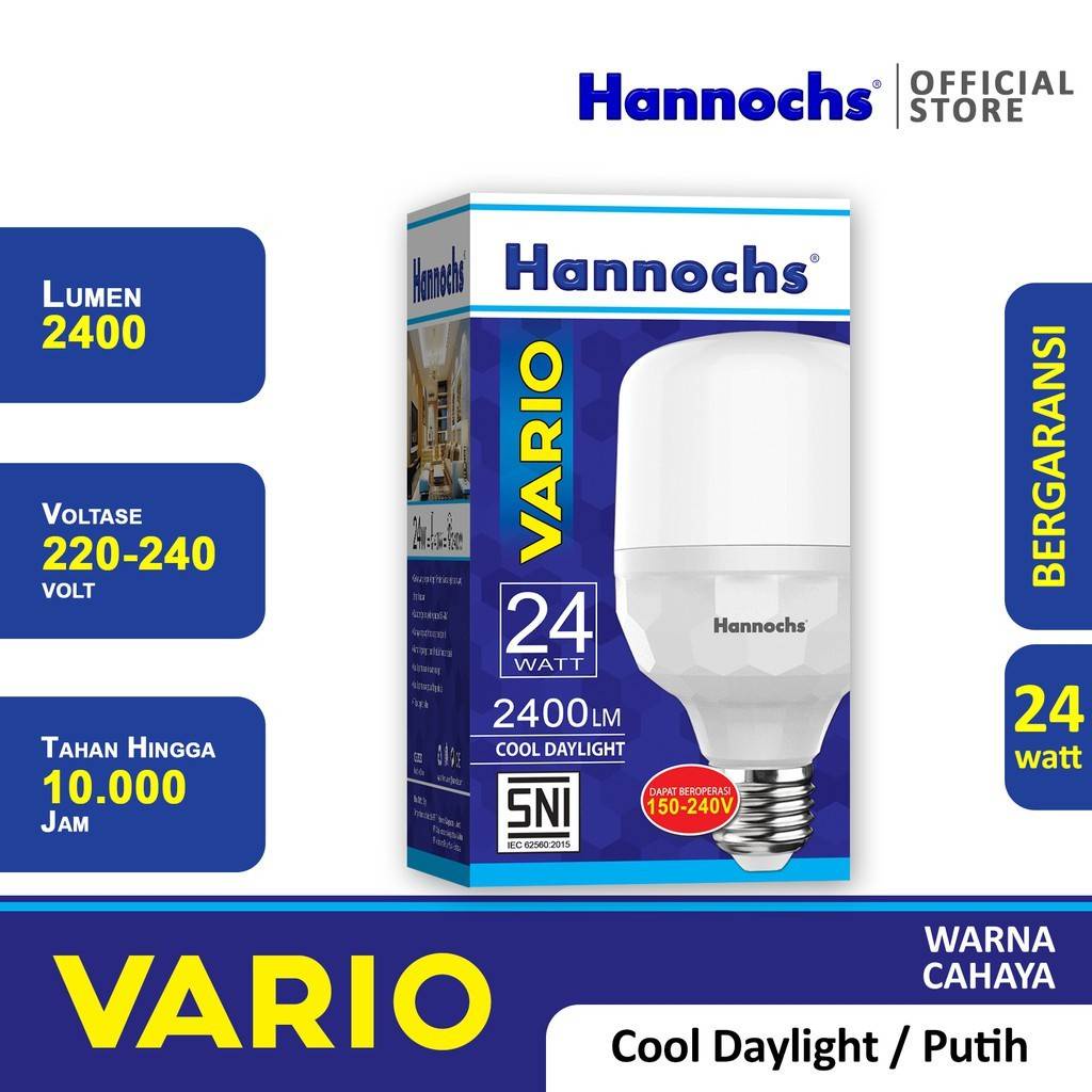 Lampu LED Hannochs Vario Bergaransi