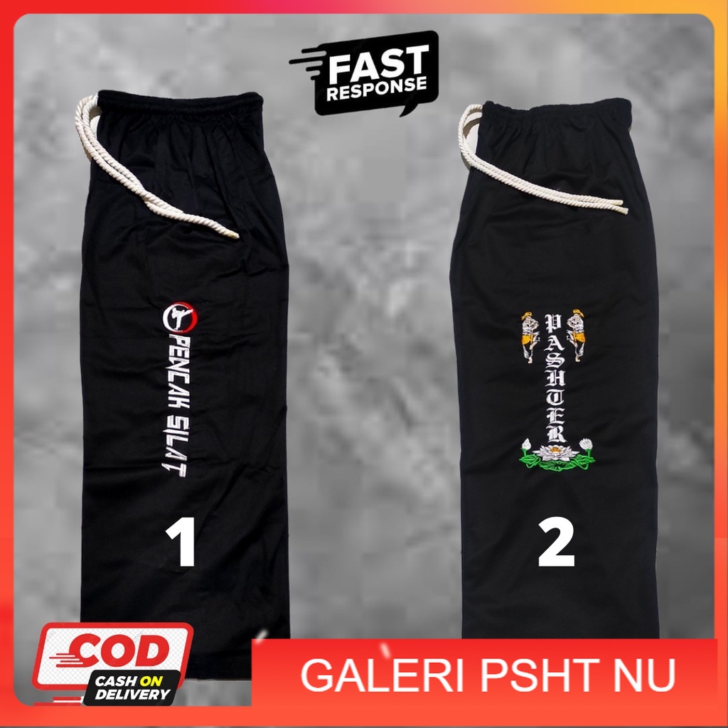 Celana Panjang -Celana Motif Pencak Silat Full Bordir