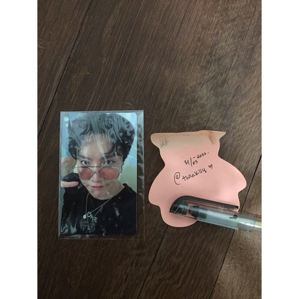 Photocard Mots Bluray Jhope