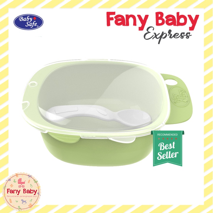 BABY SAFE MEAL BOWL WITH TRANSPARENT LID / B356