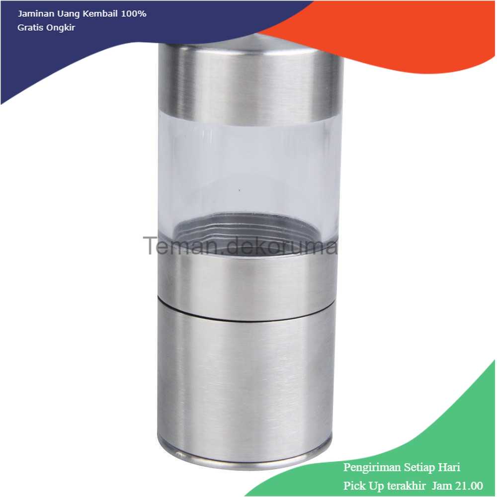 TD-AI Penggiling Biji Lada Manual Pepper Mill Grinder Stainless Steel - CIQ