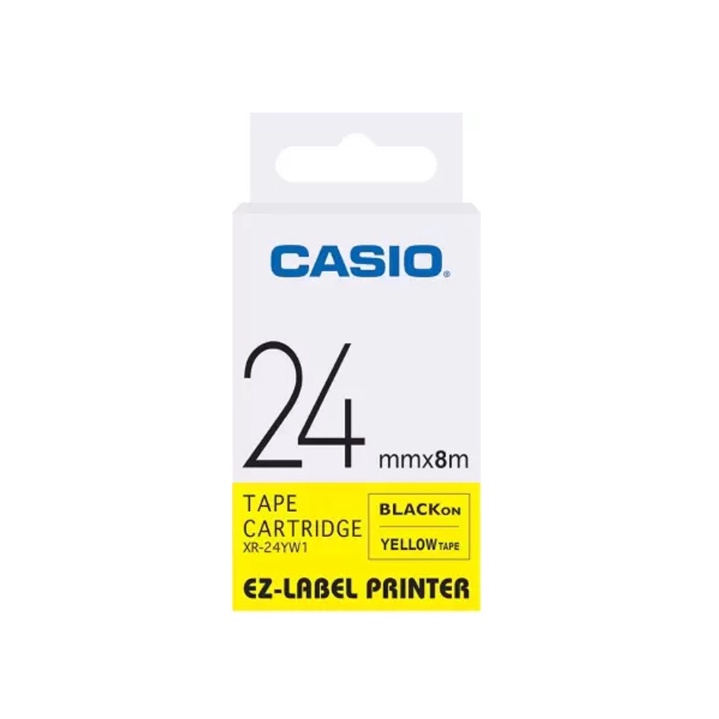 

Casio XR-24YW1-Label Tape - Printer - Kuning - 24 mm
