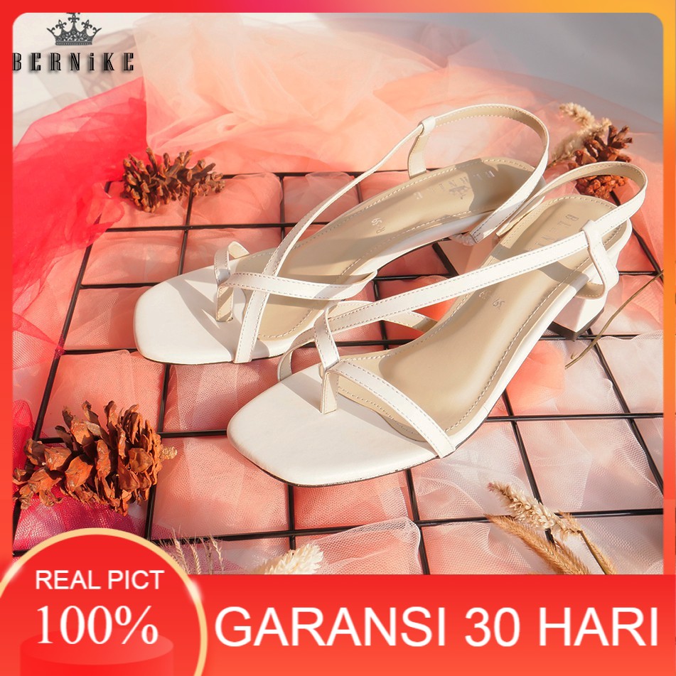 Sepatu Sandal Heels Zara Sandal High Heel Tali Wanita Korea Hak 5 Cm Terbaru