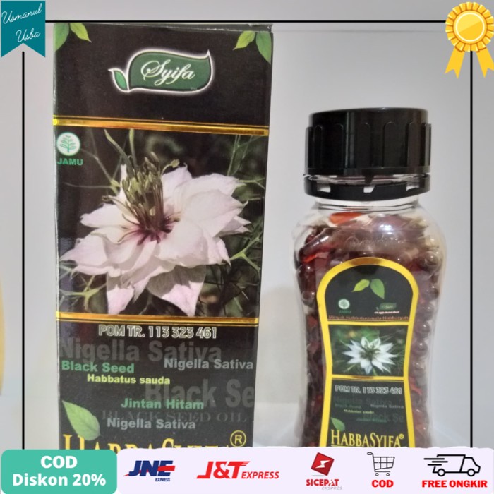 

◾COD◾ MINYAK HABBATUSSAUDAH I HABBASYIFA 200 KAPSUL I Obat Segala Penyakit
