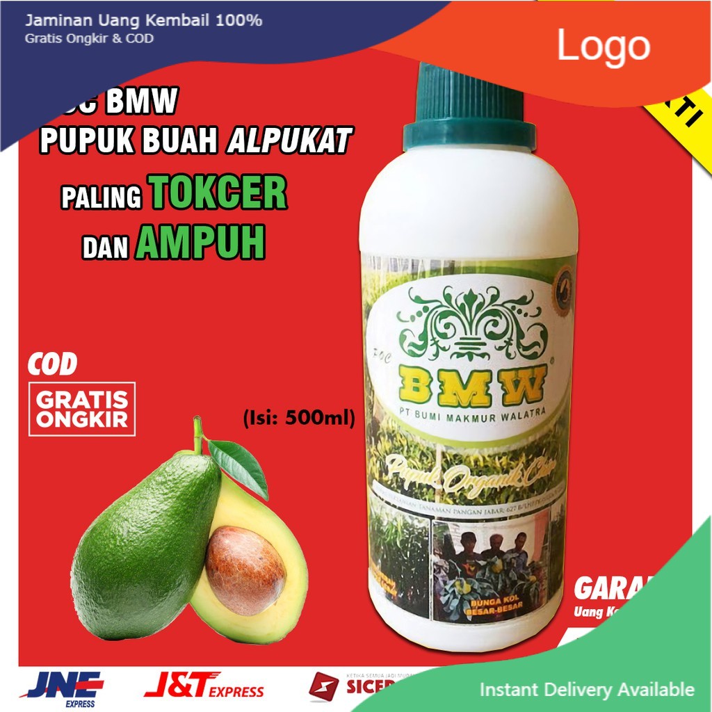 Pupuk Organik Cair Tanaman Perangsang Buah Alpukat POC BMW