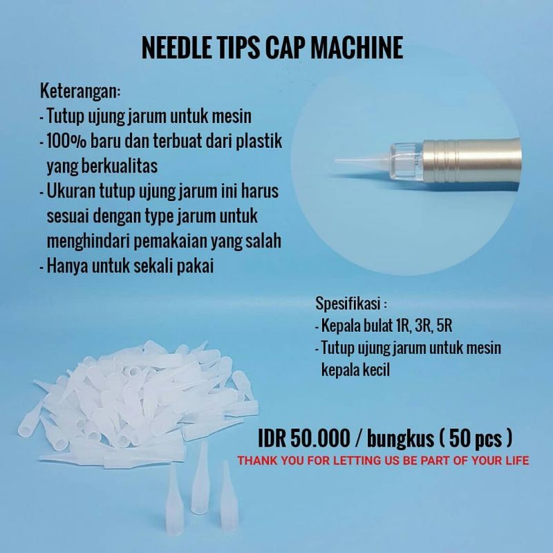 CUP JARUM MESIN / TUTUP KEPALA JARUM MESIN KECIL