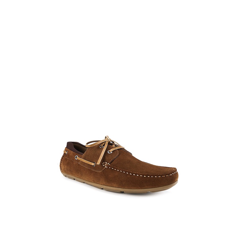 SEPATU PANSUS OBERMAIN PRIA ORIGINAL LOAFER CASUAL KULIT COKLAT OM02