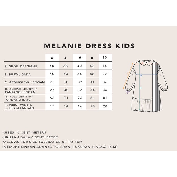 MELANIE KIDS DRESS - KAMI