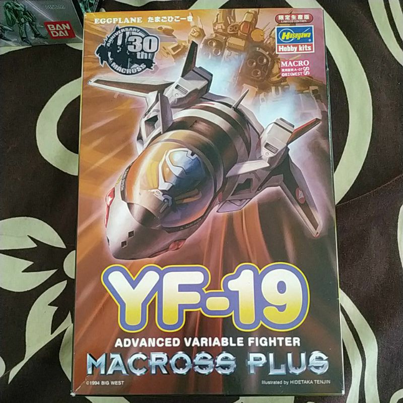 YF-19 Eggplane macross plus 30th anniversary macross Hase