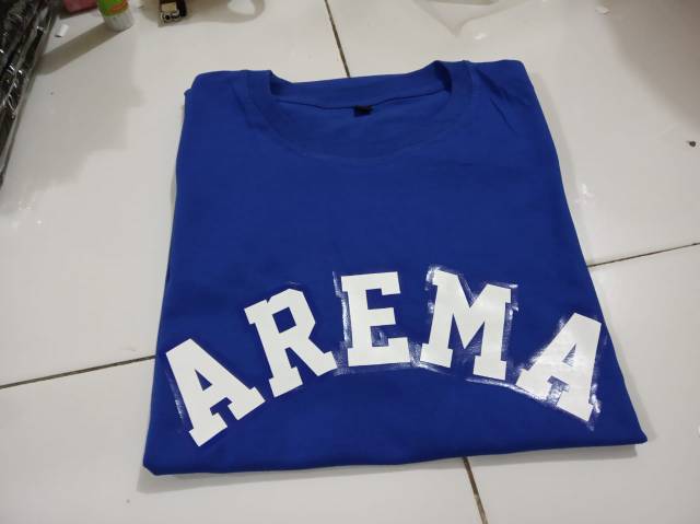 KAOS CUSTOM PERSIJA/AREMA/PERSIB FREE NAMA